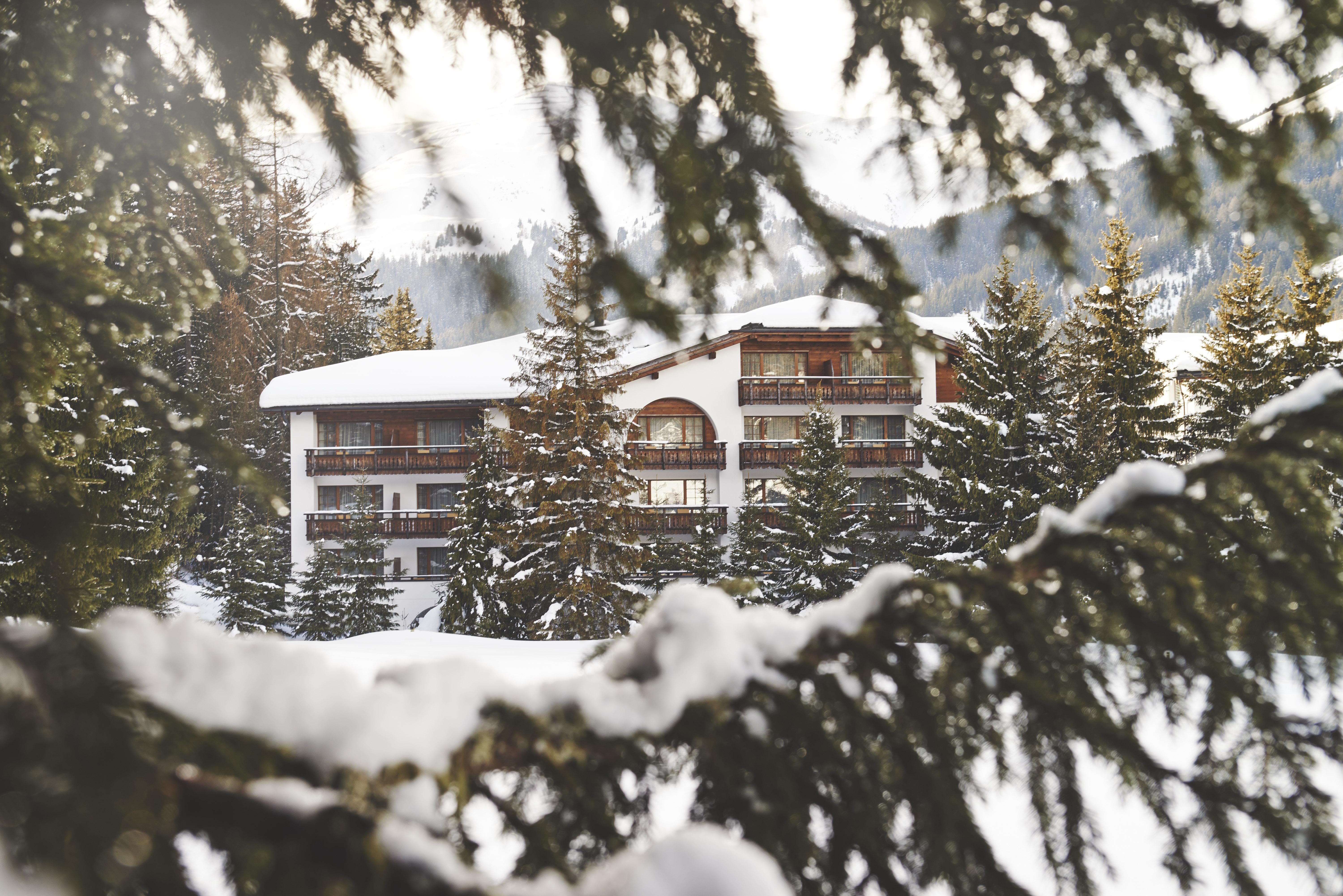 Hotel Waldhuus Davos Exterior foto